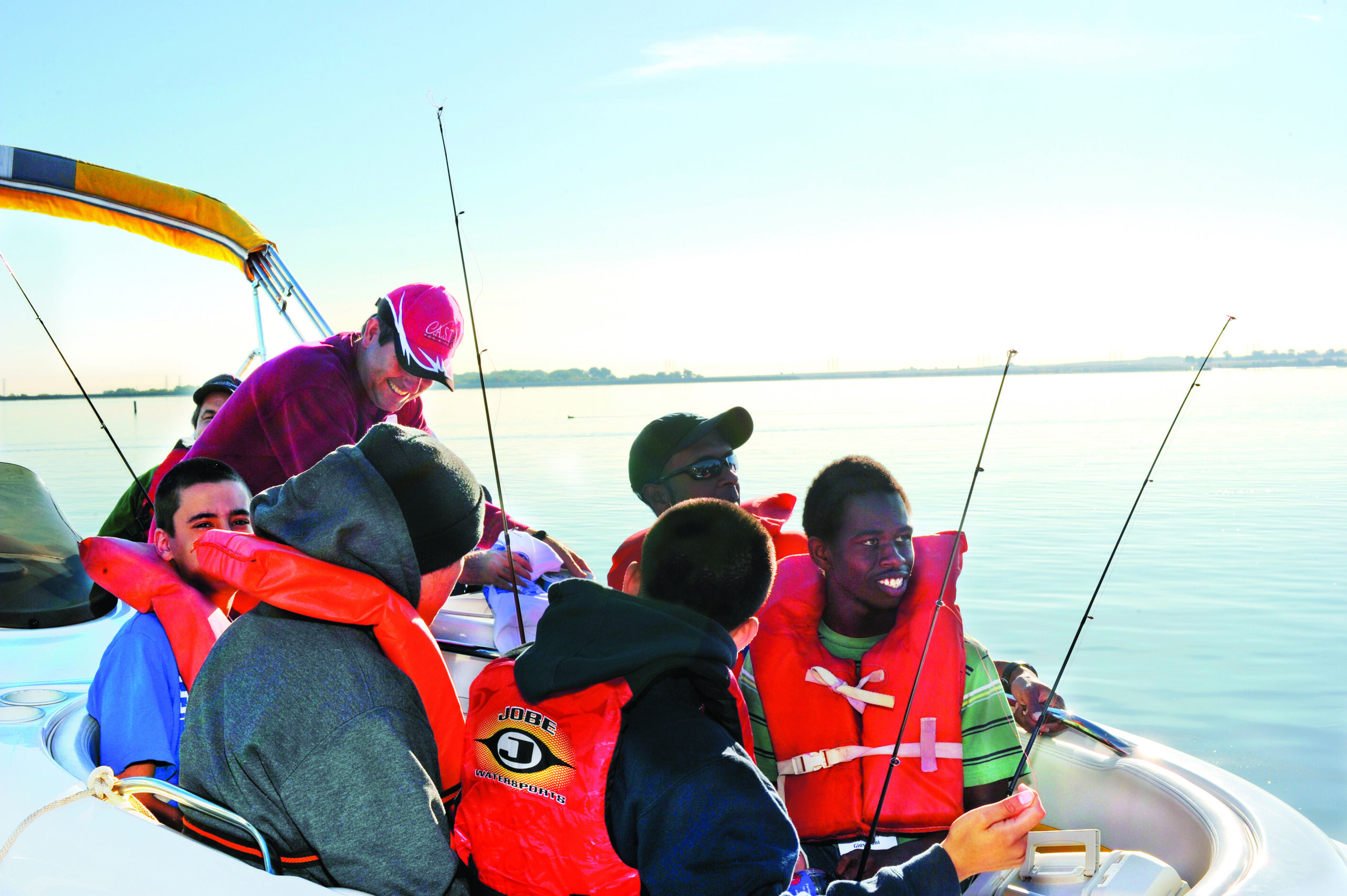 cast kids on boat