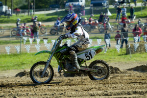 Photo of kid on motocross