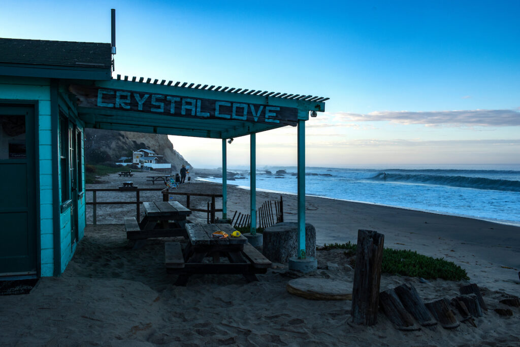 Photo of or from Crystal Cove State Park