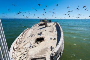 Photo of or from Seacliff State Beach