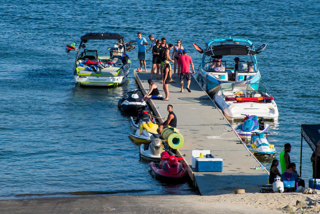 Photo of or from Lake Perris State Recreation Area