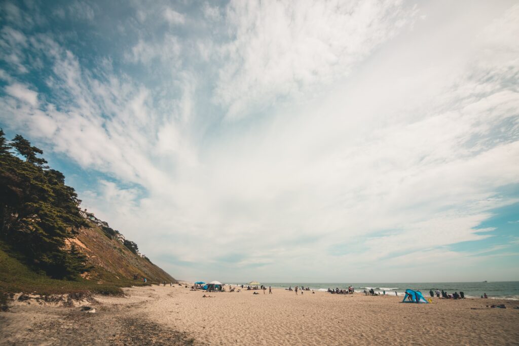 Photo of or from Sunset State Beach