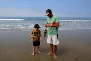 Photo of or from Carpinteria State Beach