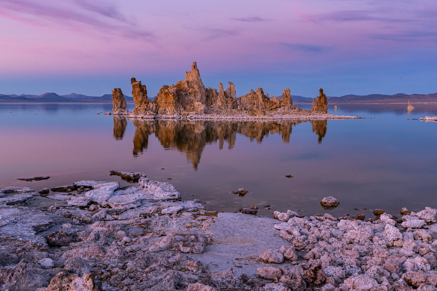 Mono Lake Tufa Photo by Brian Baer, ©2022, California State Parks.