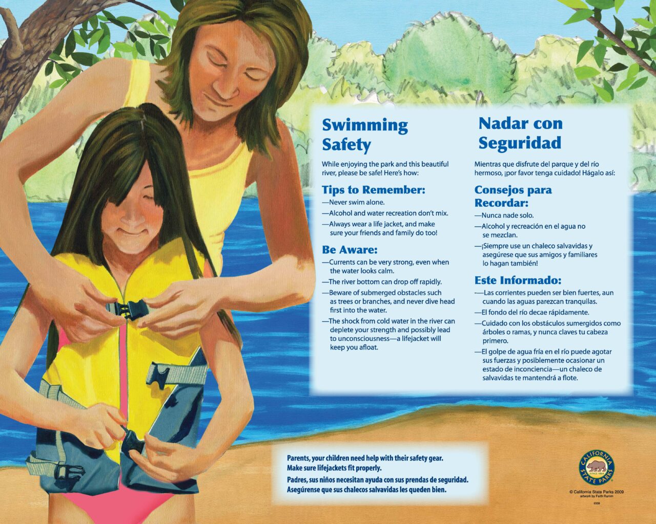 54 Swimming Safety river LOW 32×40