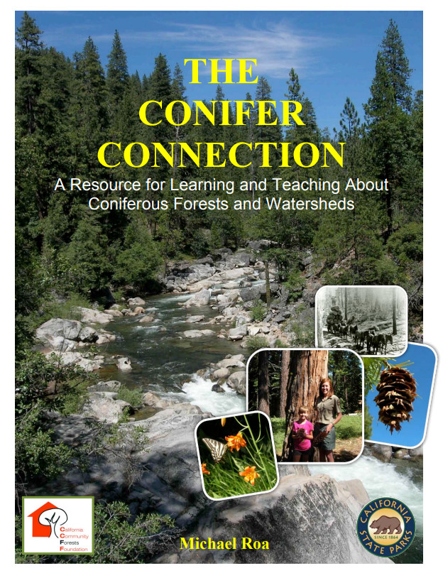 The_Confier_Connection_Cover Cover for The Conifer Connection - A Resource for Learning and Teaching About Coniferous Forests and Watersheds by Michael Roa
