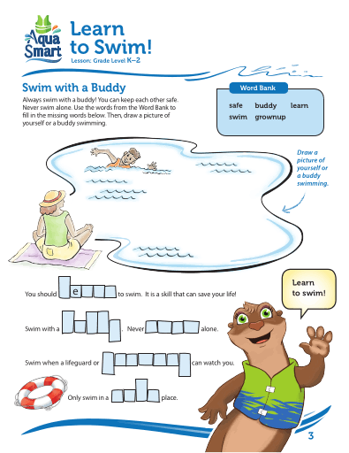 AquaSmart Activity Booklet 03-Learn to Swim