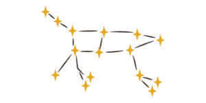 Illustration of the constellation Ursa Major